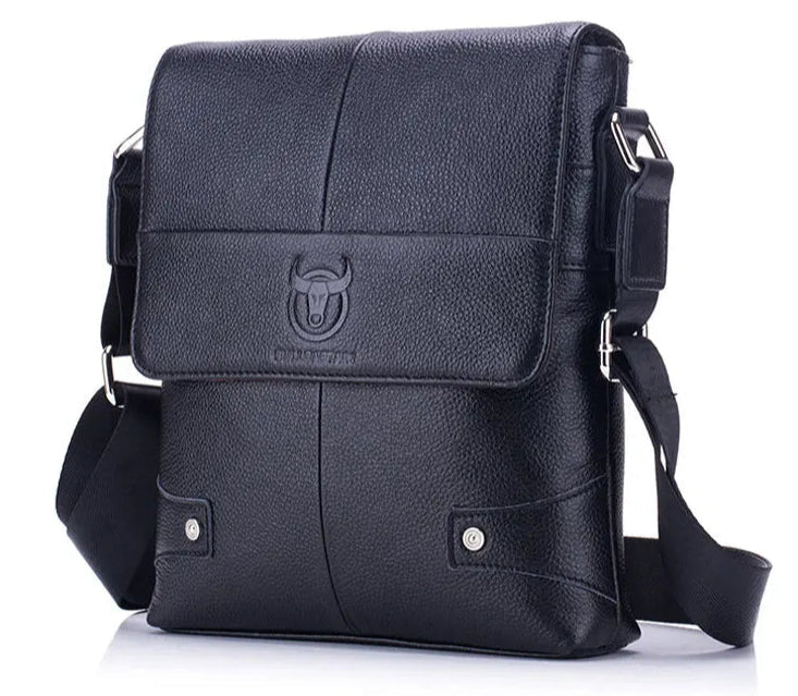 Genuine Leather Shoulder Bag – Laptop-Ready & Executive Style