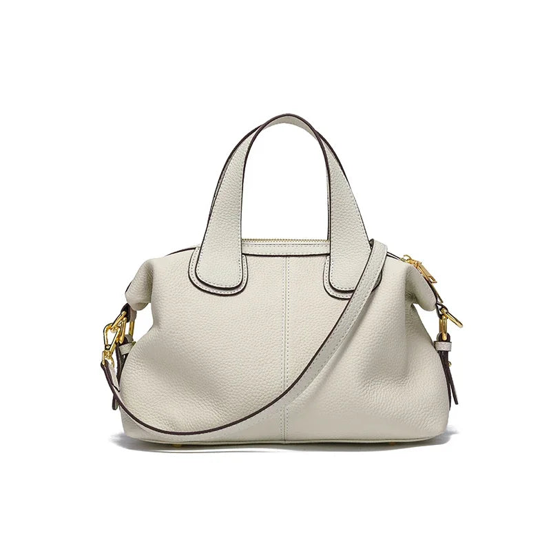 Women’s Premium Leather Shoulder Bag – Pillow Style & Spacious Design