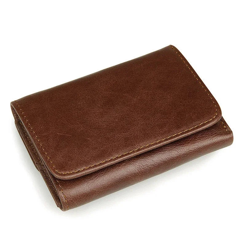 Premium Leather Trifold Wallet – Slim & Stylish
