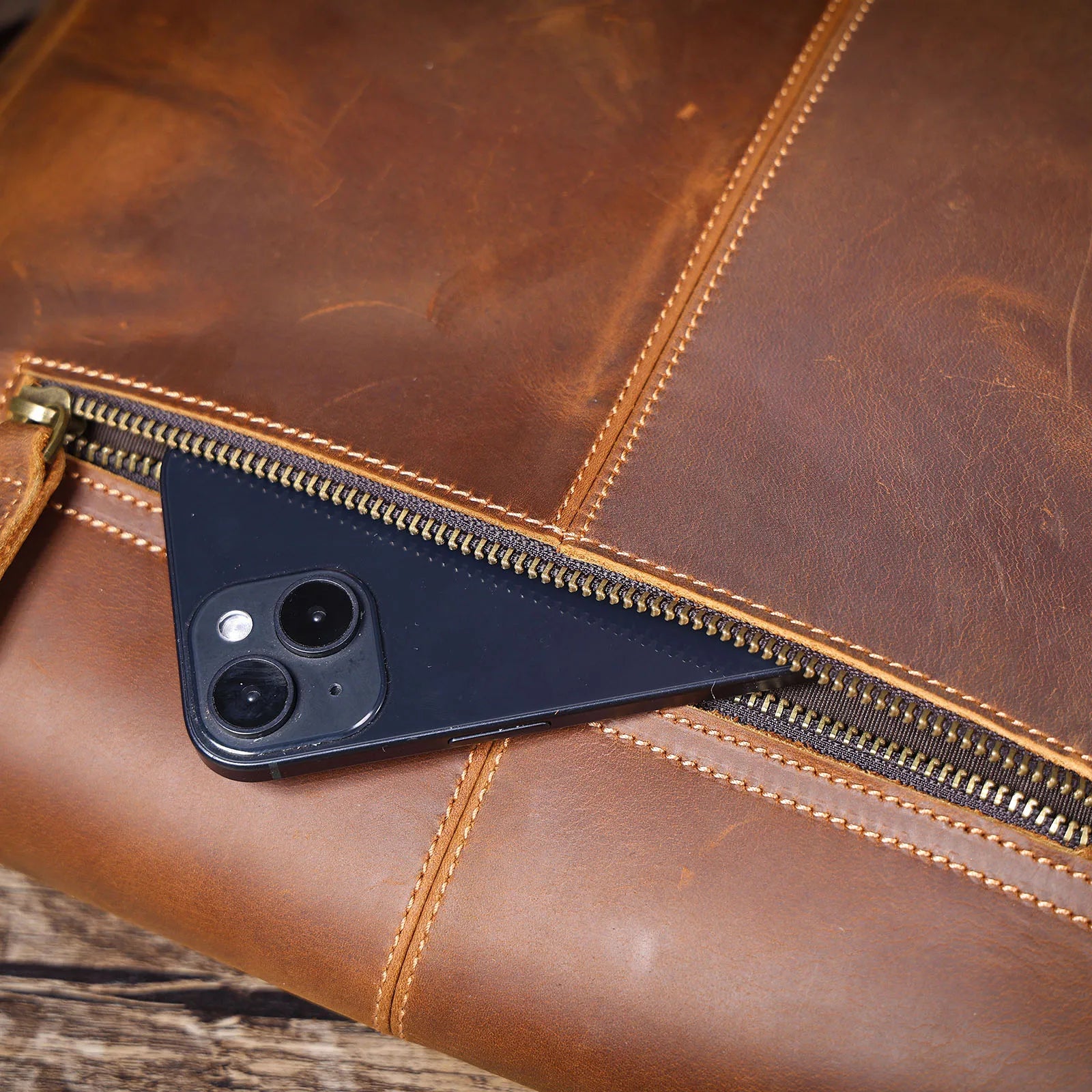 Genuine Leather Satchel – Durable Everyday Carry for All