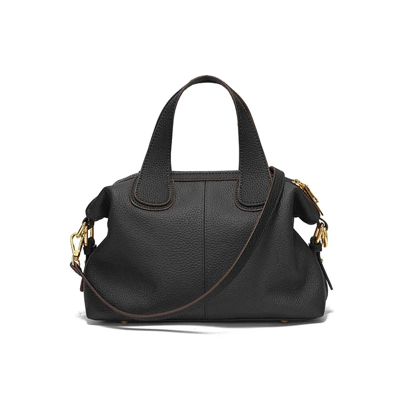 Women’s Premium Leather Shoulder Bag – Pillow Style & Spacious Design