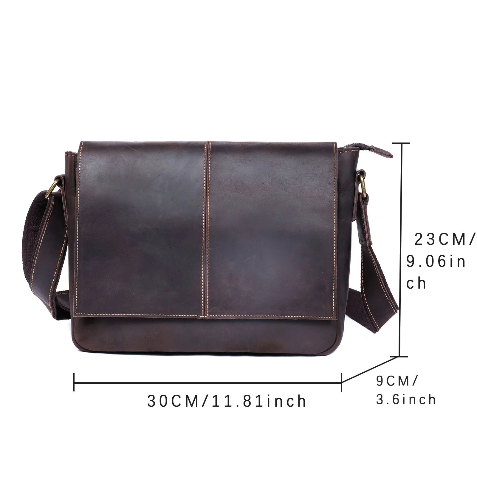 Genuine Leather Satchel – Durable Everyday Carry for All