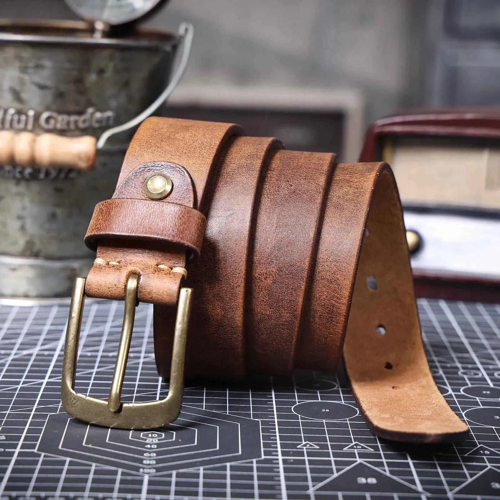 High-Quality Genuine Leather Belt for Men & Women – Classic Everyday Style